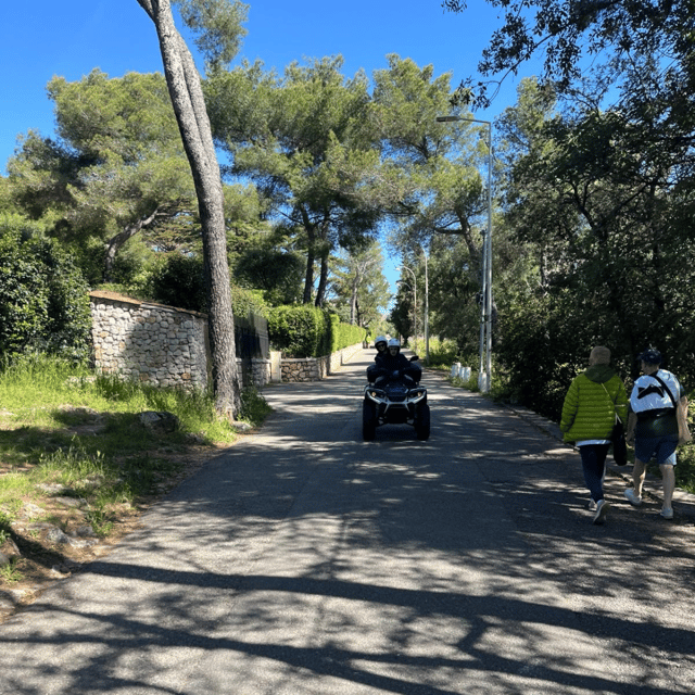 NICE BY ELECTRIC QUAD:panoramic tour from Nice - Nice Harbour is the first photo break