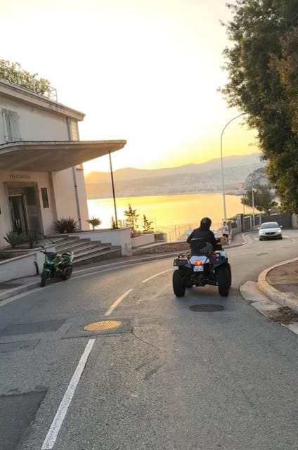 NICE BY ELECTRIC QUAD:panoramic tour from Nice - Mont Boron supplies the big views