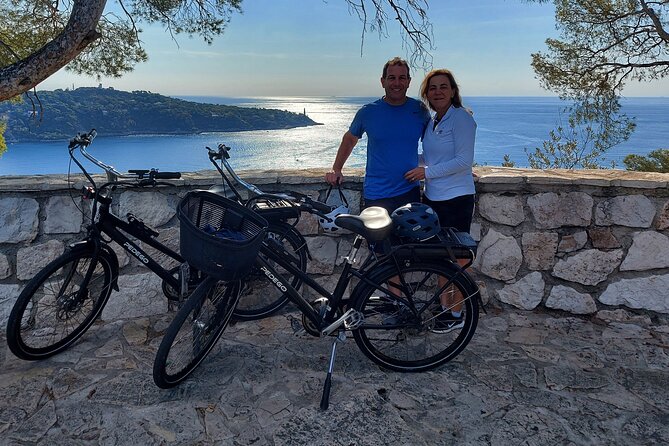 Nice City Best Highlights E-bike Tour - Cours Saleya, flowers, and Niçoise food
