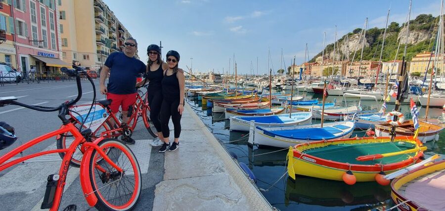 Nice: E-Bike City Highlights Tour - Place Garibaldi and Place Massena complete the city picture