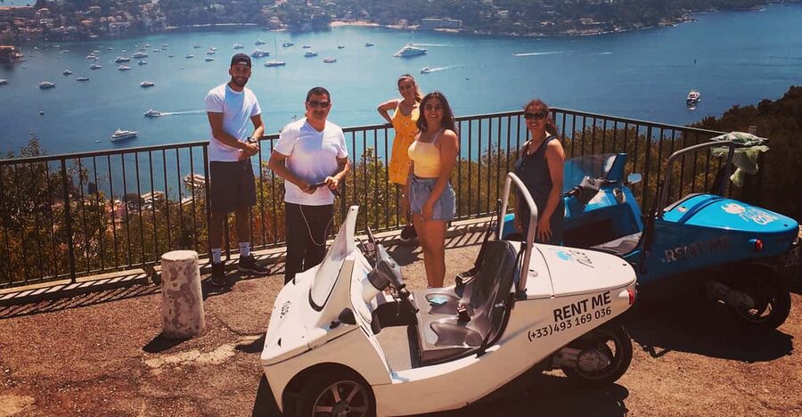 Nice: Exclusive Guided Tour in a One-of-a-Kind Electric Car - Why this three-wheeler tour works so well in Nice
