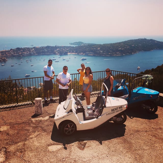 Nice: Exclusive Guided Tour in a One-of-a-Kind Electric Car - Saint-Jean-Cap-Ferrat by open air