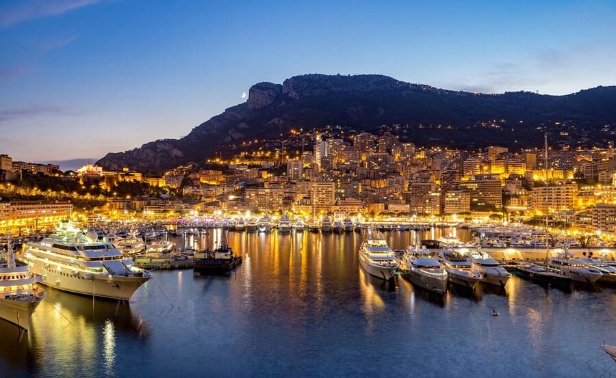 Nice: Formula 1 Track, Monaco, and Monte-Carlo Night Tour - Hilltop Views Over the Côte d’Azur