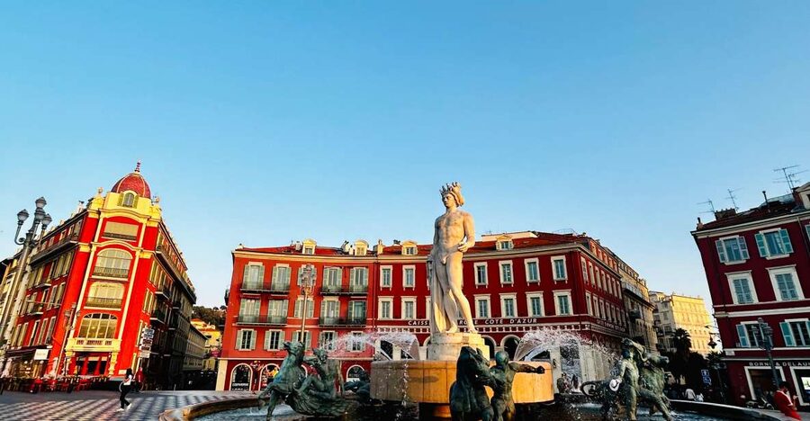 Nice: Guided Walking Tour in English - Entering Vieux Nice through Cours Saleya