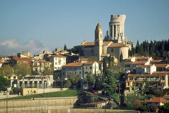 Nice: Italian Market, Eze, and Turbie Tour. - La Turbie: the high view over Monaco