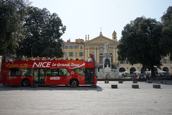Nice Le Grand Tour Hop-on Hop-off Sightseeing Bus - Port Lympia and the road to Villefranche