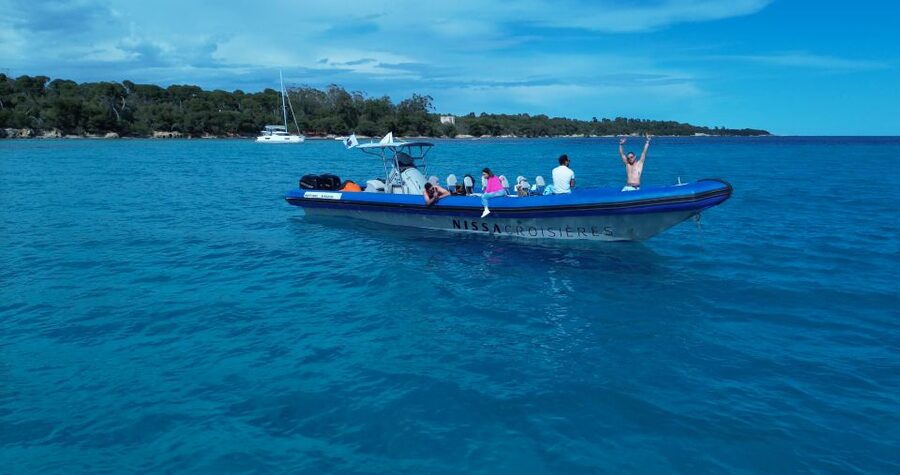 Nice: Lerins Islands Boat Tour with Snorkeling - Antibes from the water