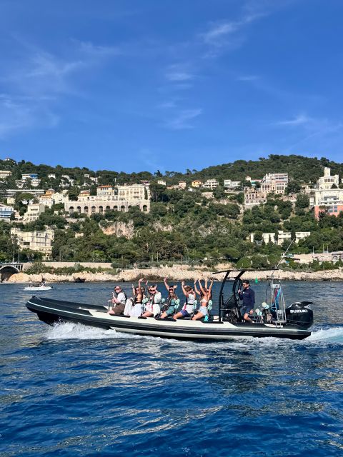 Nice: Mala Caves, Villefranche & Snorkeling Boat Tour - The coastal ride past Èze and Beaulieu-sur-Mer