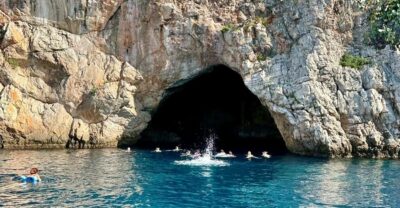 Mala Caves, Villefranche & Snorkeling Boat Tour