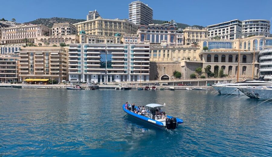 Nice: Monaco & Mala Caves Boat Trip with Snorkeling - Monaco and Port Hercules from the sea