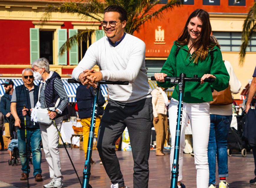 Nice: Must-Sees Electric Scooter Tour - Place Garibaldi, a useful city-center pause