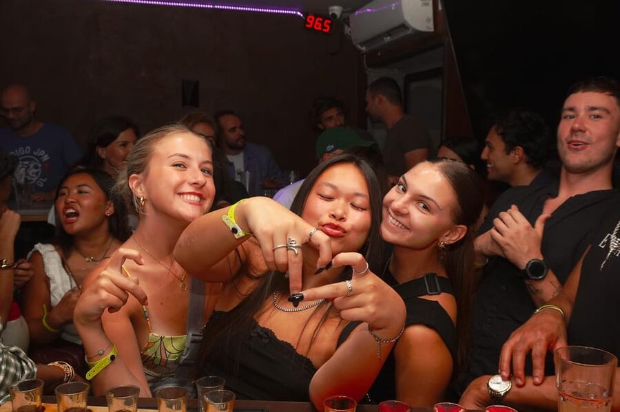 Nice: Party Bar Crawl with Club VIP, 6 Shots, and Games - Starting at Akathor on Cour Saleya
