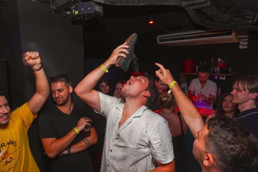 Nice: Party Bar Crawl with Club VIP, 6 Shots, and Games - The final stop is a real VIP nightclub