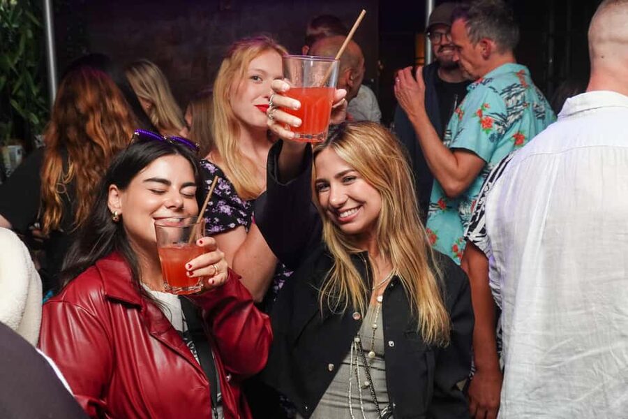 Nice: Party Bar Crawl with Club VIP, 6 Shots, and Games - What the $15 price really covers