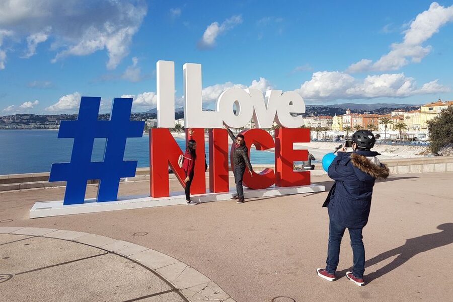 Nice: Private Segway Tour - Entering Cours Saleya and Vieux Nice