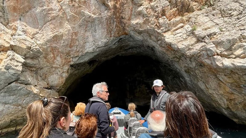 Nice: Secret Riviera Boat Tour to Mala cave with Snorkeling - Saint-Jean-Cap-Ferrat from the boat