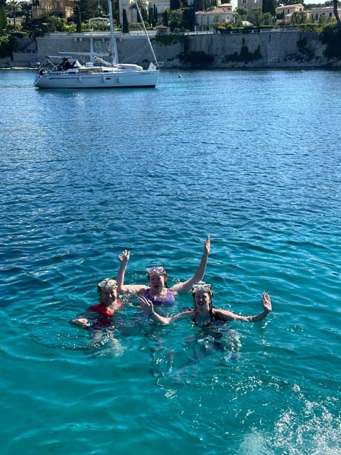 Nice: Secret Riviera Boat Tour to Mala cave with Snorkeling - Villefranche Bay and the return to Nice