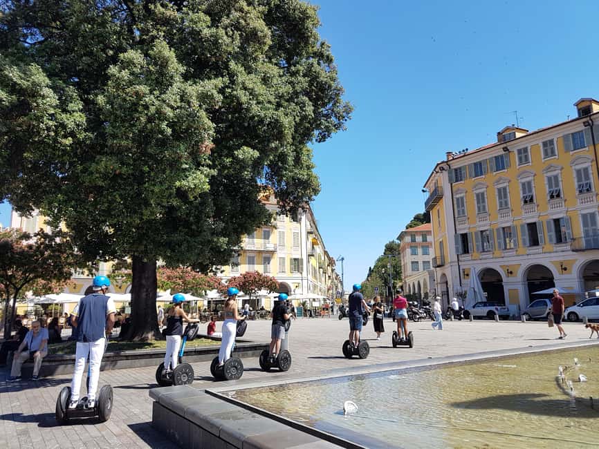 Nice: Segway Tour with Food Tasting experience - From traditional boats to luxury yachts at the port