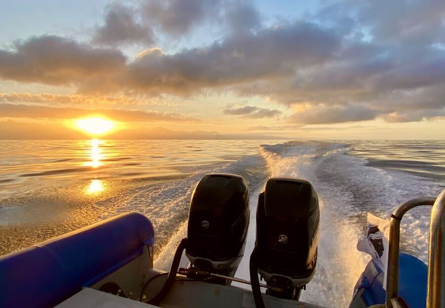 Nice: Sunset Boat Tour with Wine and Local Snacks - The sunset near Cap de Nice