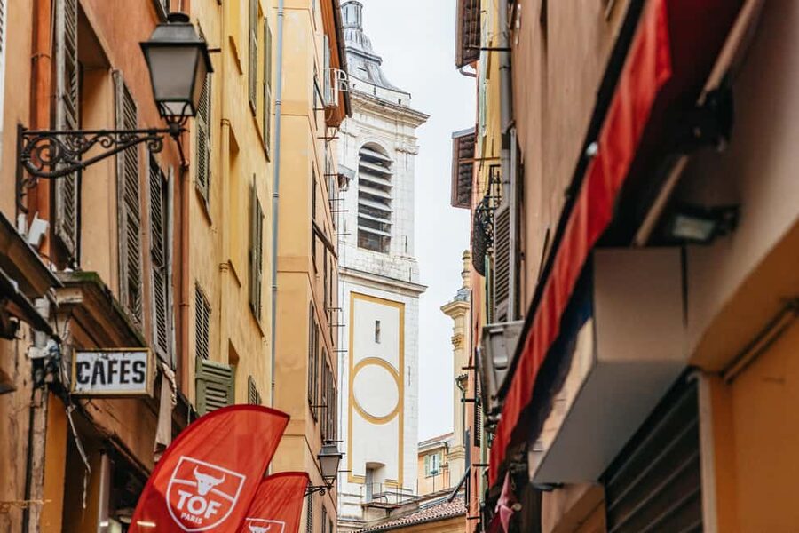 Nice: Sunset Food Tour with Full Meal and Wine - Cheese and wine slow the pace
