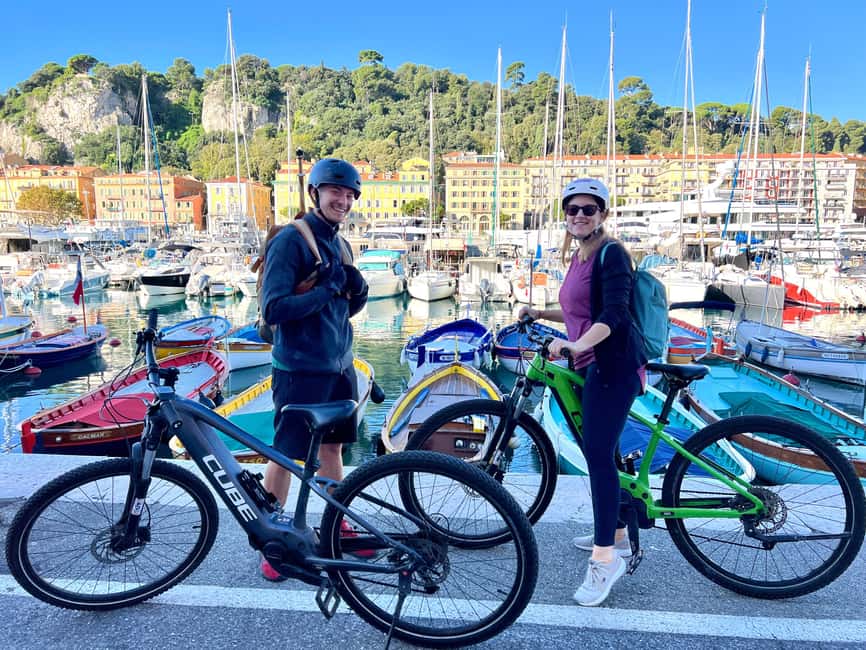 Nice: Villefranche Guided Electric Bike Tour - Starting along the Promenade des Anglais