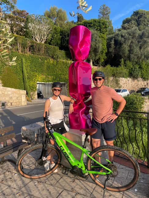 Nice: Villefranche Guided Electric Bike Tour - Mont Boron and the return to Nice