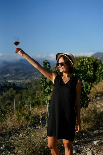 Nice: Vineyard Tour with Wine Tasting - Tasting three wines in the chapel cellar