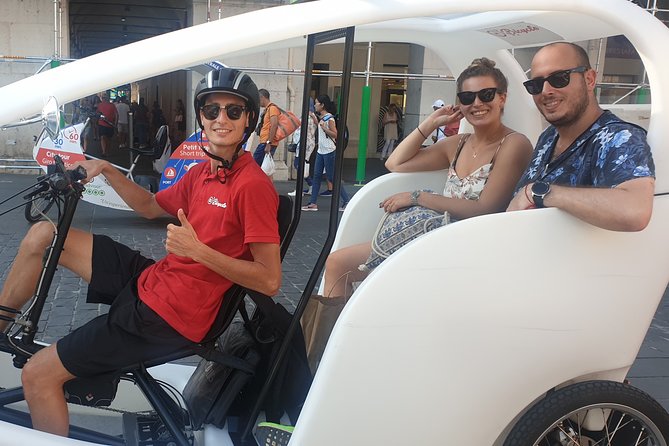 Nice: Visit of Nice by electrically assisted bike taxi 1 hour. - Why an electric bike taxi works well in Nice