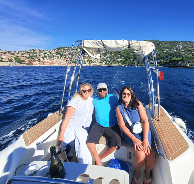 Nice: Visite privé en Bike & Boat 3h Villefranche-Cap ferrat - Saint-Jean-Cap-Ferrat by private boat