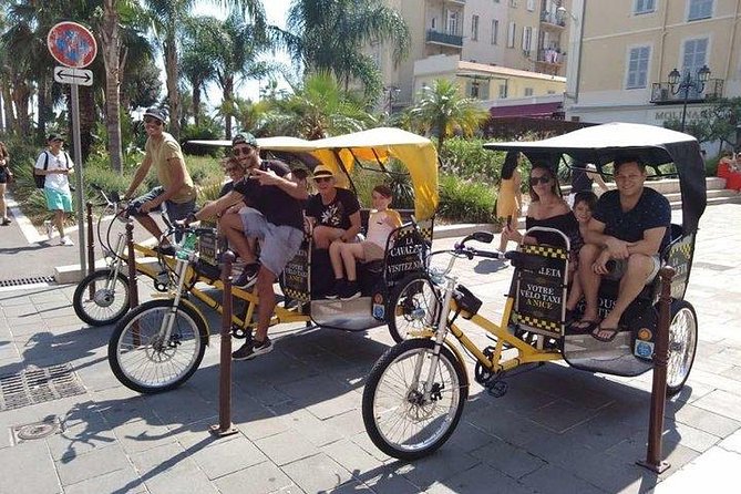 Original Nice city tour ( pedicab-vélo taxi) - Key points at a glance