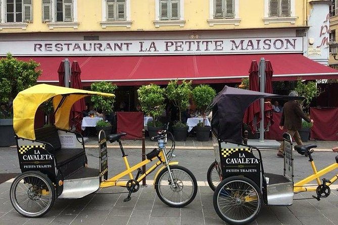 Original Nice city tour ( pedicab-vélo taxi) - Why a pedicab works so well in Nice