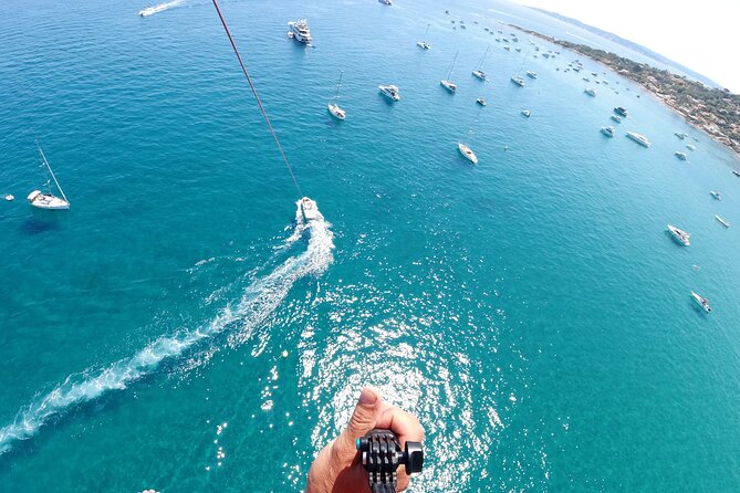Parasailing flight two people, in Mandelieu-Cannes - Seeing the Riviera from above