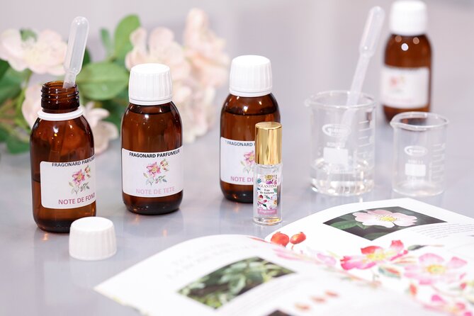 Perfume Making Class + Guided Visit of Fragonard nearby MONACO - Making a 12ml Eau de Toilette