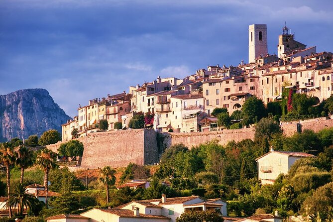 Private Full-day French Riviera and Hilltop Villages Tour - Saint-Paul-de-Vence, art behind stone walls