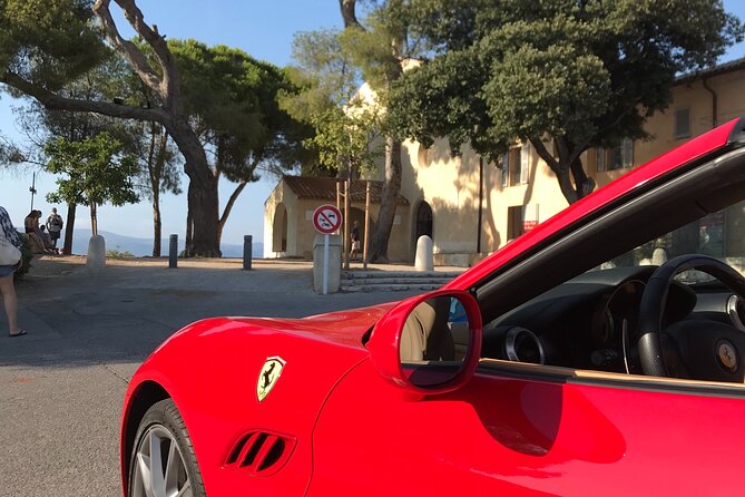 Private Tour of Juan les Pins by Ferrari - The Garoupe Lighthouse viewpoint