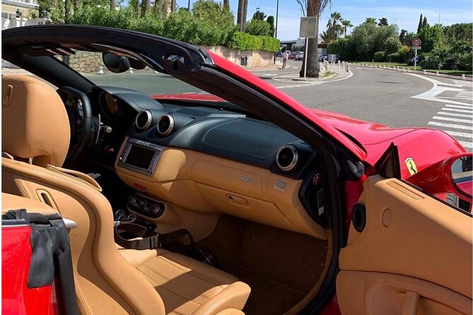 Private Tour of Juan les Pins by Ferrari - Weather and the open-top tradeoff