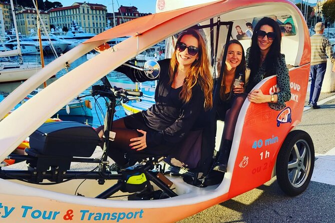 Private Tour of Nice by Bike and Boat - Old Nice by pedicab, from socca to Saint-Reparate