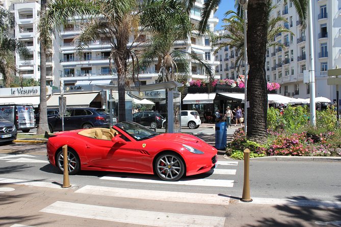 Private Tour on the Roads of Cannes by Ferrari - Guides, communication, and the meeting point