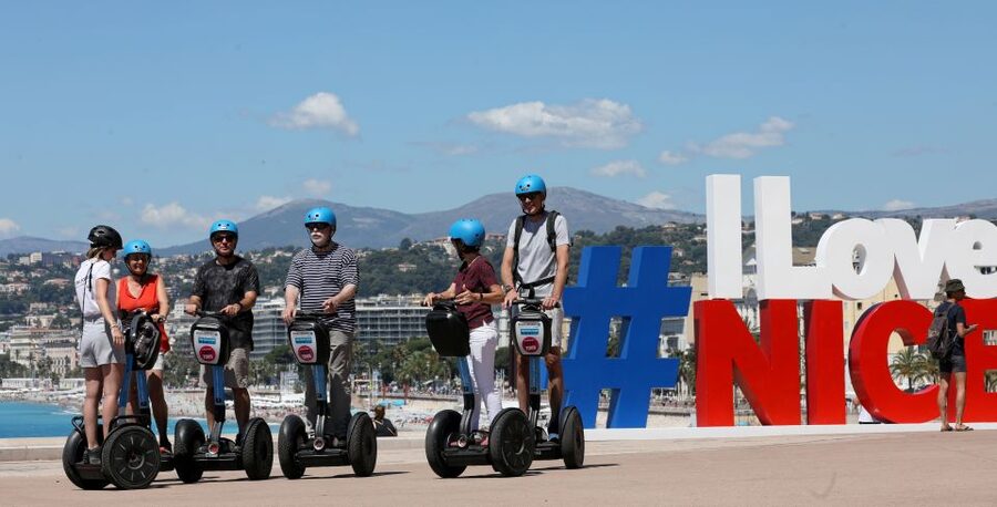 Segway Panoramic Tour of the French Riviera - 3h - From Quai des États-Unis to the Nice sign