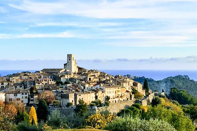 SharedTour to Discover the Pearls of the French Riviera Full Day - Eze, high above the coast
