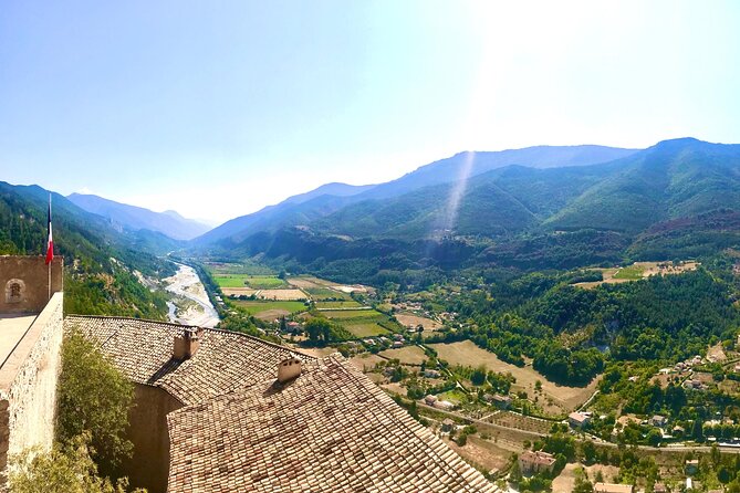 Tour with the Mountain Train, Trek to Mystic Forest and Castle - Entrevaux, a medieval town with a fortress above it