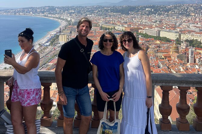 Walking tour of Nice, the old town & the Coline du Château - Place Massena and the Fountain of the Sun